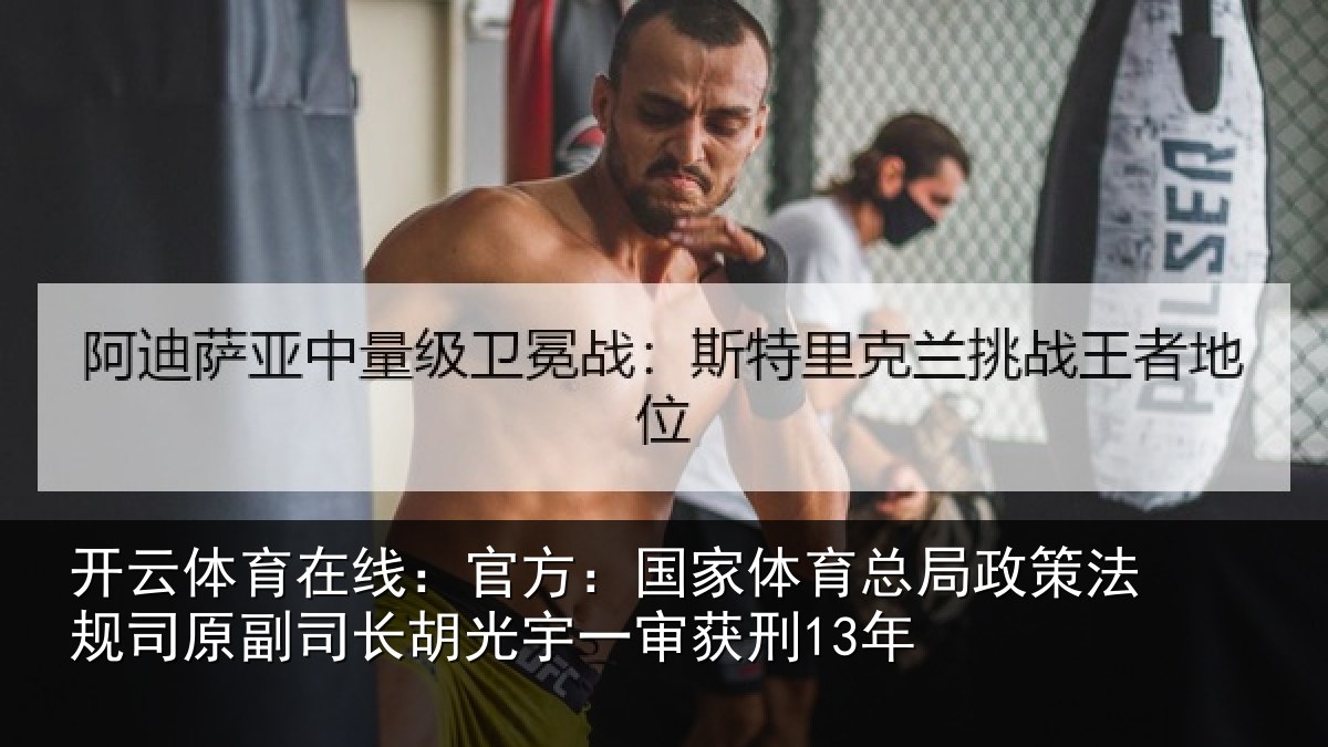 开云体育在线：官方：国家相关情况司原副司长胡光宇一审获刑13年